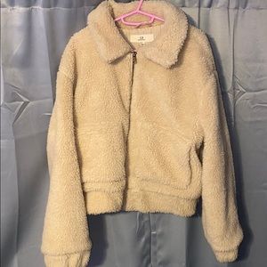 SOFT TRENDY CREAM JACKET